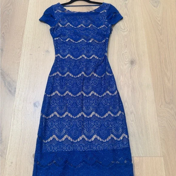 blue dress for baby girl Light Blue Lace Dress #1124